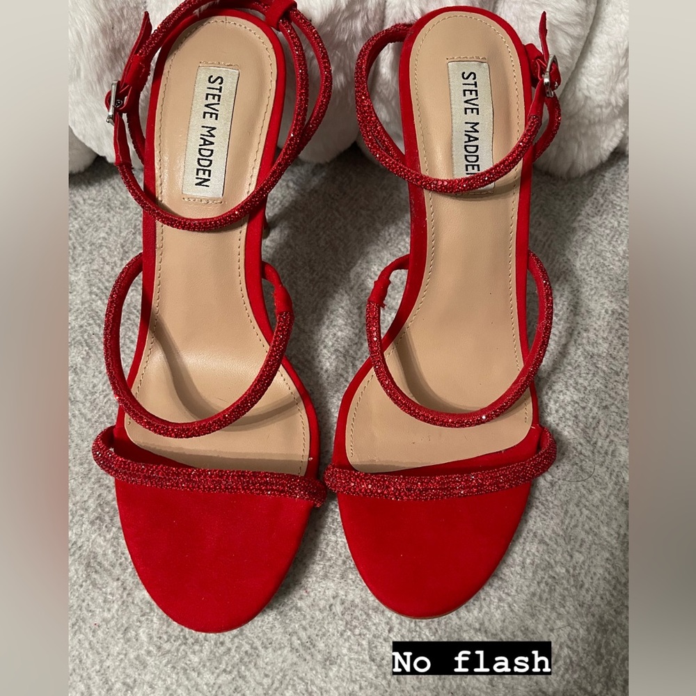 ❤️‍🔥Steven Madden Red Breslin Heels - Picture 6 of 6